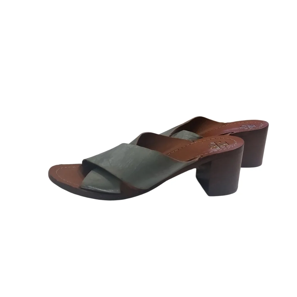 Tory Burch Silver Sandals Elegant Design